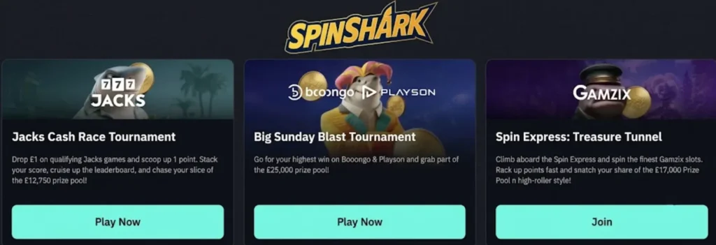 Spin Shark Tournaments