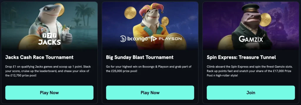 SpinShark Tournaments